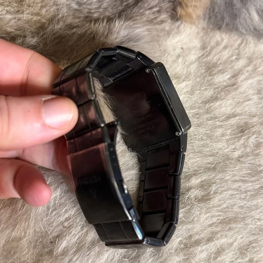 Black Square Dial Men's Watch (4000)